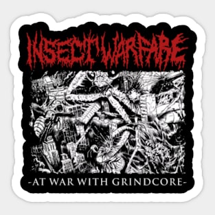 INSECT WARFARE BAND Sticker